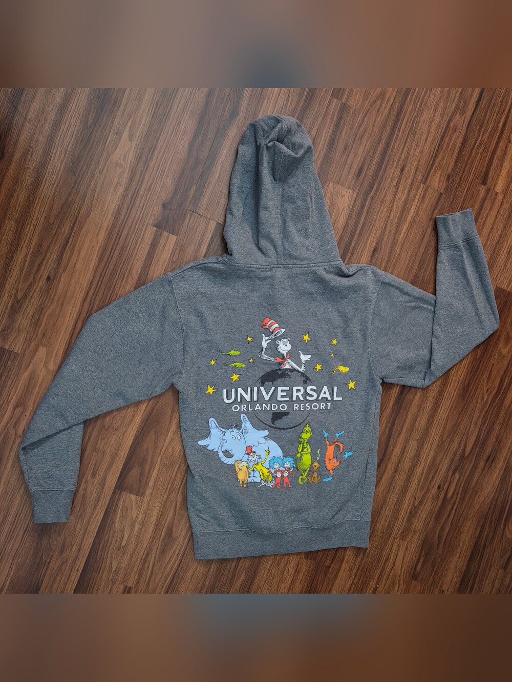 Men's Dr. Seuss Gray Hoodie